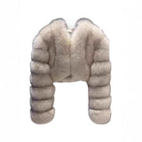 Short Stitching Winter Warm All-matching Top Jacket