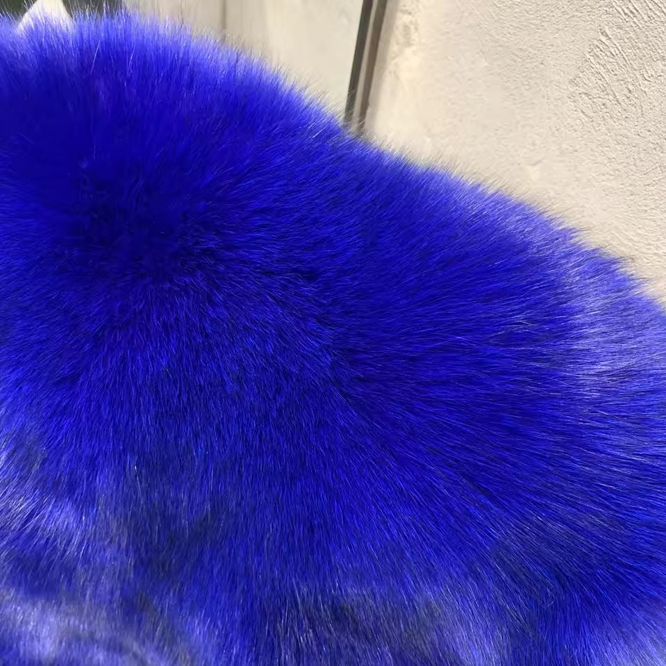 Short Stitching Winter Warm All-matching Top Jacket