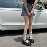 Thick Soled Mary Jane Shoes For Women