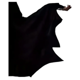 Black Costume Womens Gothic Witch Bat Sleeve Dress Halloween Cosplay Costumes Vintage Carnival Party Outfit