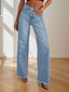 2025 New Women's Jeans, Denim Wide Leg Pants, Suitable For All Seasons