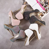 Women's Large Size Cross-dressing Sexy Men's Anti-string High Heels 16cm Women's Shoes