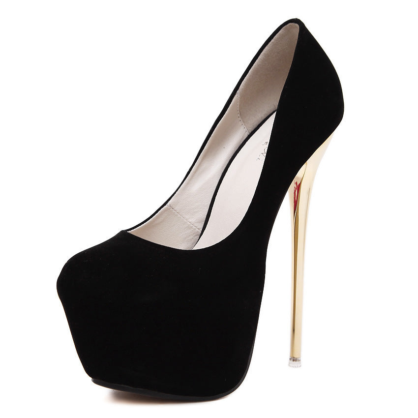 Women's Large Size Cross-dressing Sexy Men's Anti-string High Heels 16cm Women's Shoes
