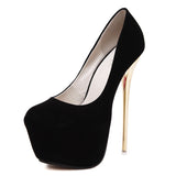 Women's Large Size Cross-dressing Sexy Men's Anti-string High Heels 16cm Women's Shoes