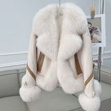 Women's Short Autumn And Winter Cotton Thick Fashion Fur Coat