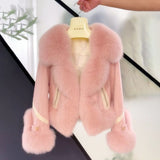 Women's Short Autumn And Winter Cotton Thick Fashion Fur Coat